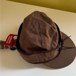 BRAND NEW Stormy Kromer Waxed Cotton Insulated Hat Size 7 1/8